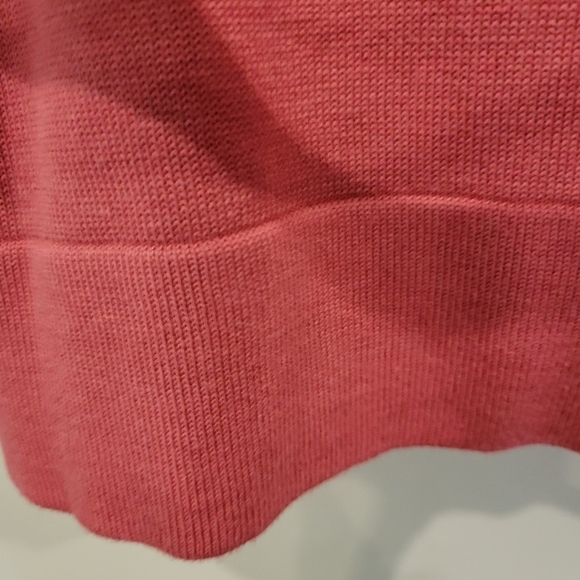 Isaac Mizrahi Live Essentials Burnt Orange Knit Shrug Sweater With Belt MED - Picture 11 of 11